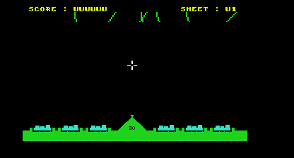 Missile command Screenshot 1